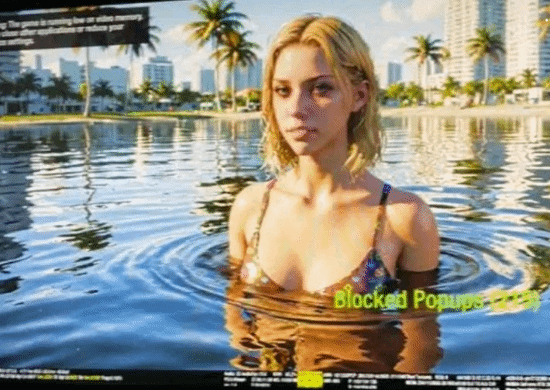 《GTA6》新图泄露！多位比基尼美女 画面逼真