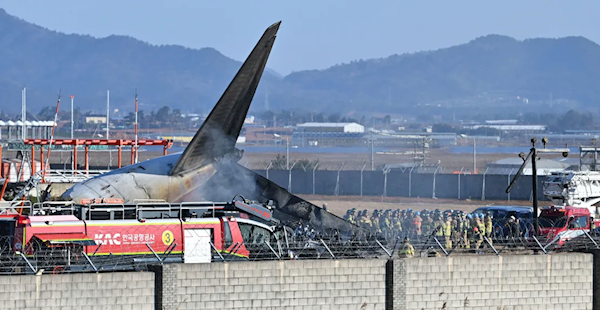 韩国载有181人客机失事起火：机型为波音737-800 机龄15年