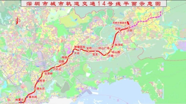 深圳地铁或延伸至惠州。